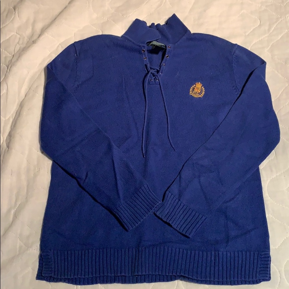 Polo pullover sweater